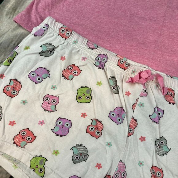 PJ Couture Womens Owl Print Matching PJ Set - Picture 4 of 10
